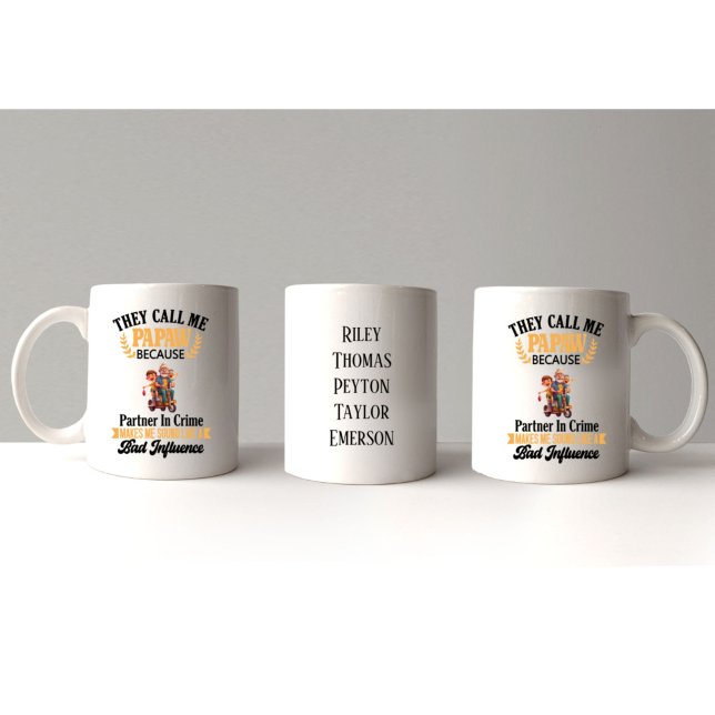 Mug Funny Papaw, Grand-père, Grand-père, Personnalisab (Funny Papaw, Grandpa, Grandfather, Customizable Coffee Mug
)