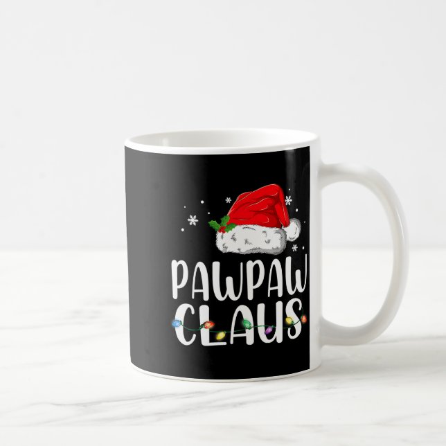 Mug Funny Pawpaw Claus Christmas Pajamas Santa  (Droite)