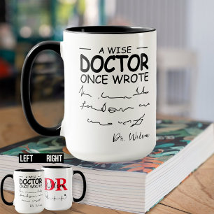 Mug Funny Personalized Doctor drôle docteur disant
