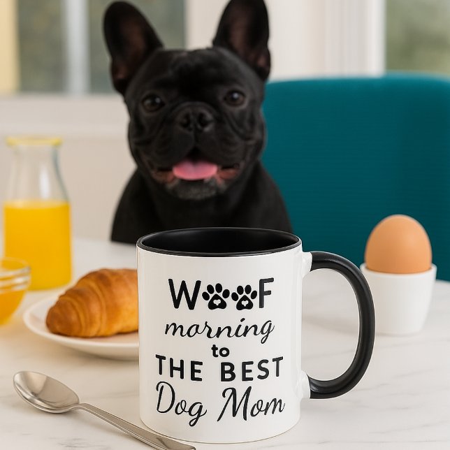 Mug Funny Personalized French Bulldog Amoureux des chi (Créateur téléchargé)