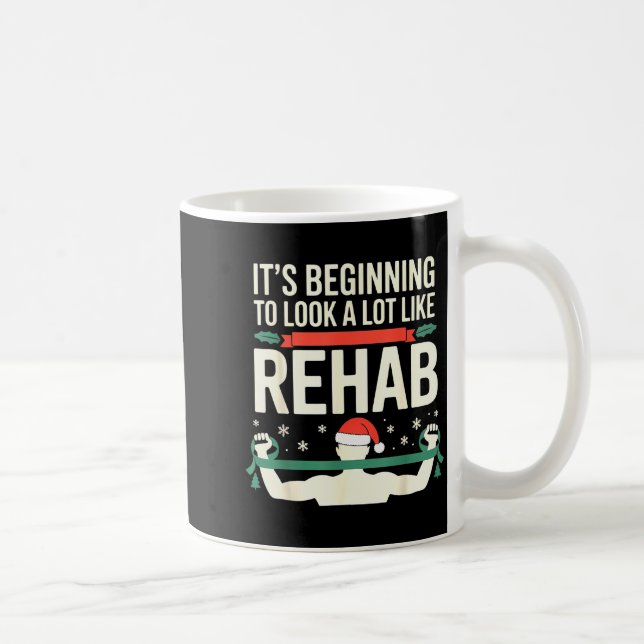 Mug Funny Physical Therast Therapy Christmas Xmas Holi (Droite)