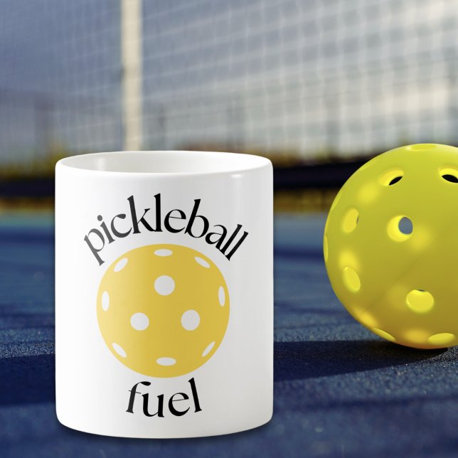 Mug Funny Pickleball Fuel Moderne Humour tendance (Créateur téléchargé)