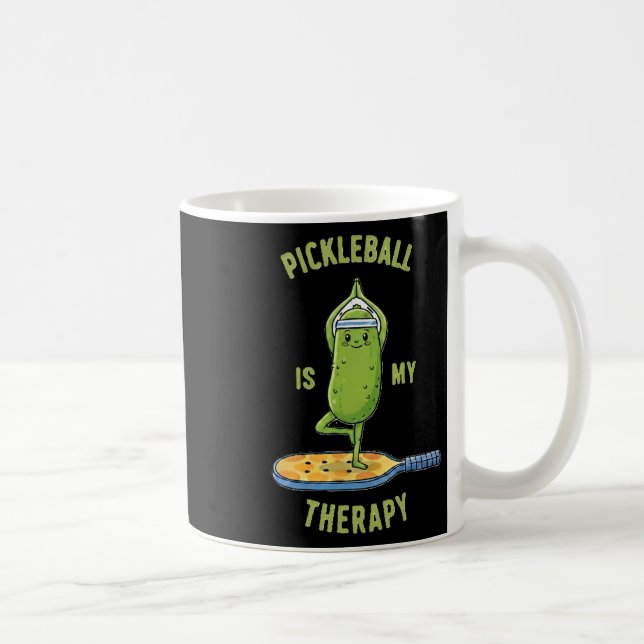 Mug Funny Picklell est mon tee de pagaie de thérapie  (Droite)