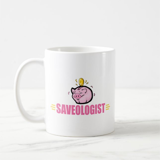 Mug Funny Piggy Bank (Gauche)