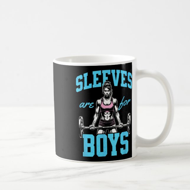 Mug Funny Poids Bodybuilding Femme Manches Jok (Droite)