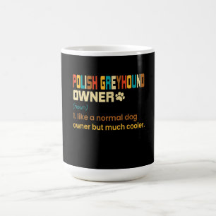 Mug Funny Polish Greyhound Vintage