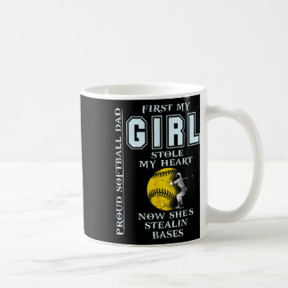Mug Funny Proud Softll Dad - Girl Stole My Heart 