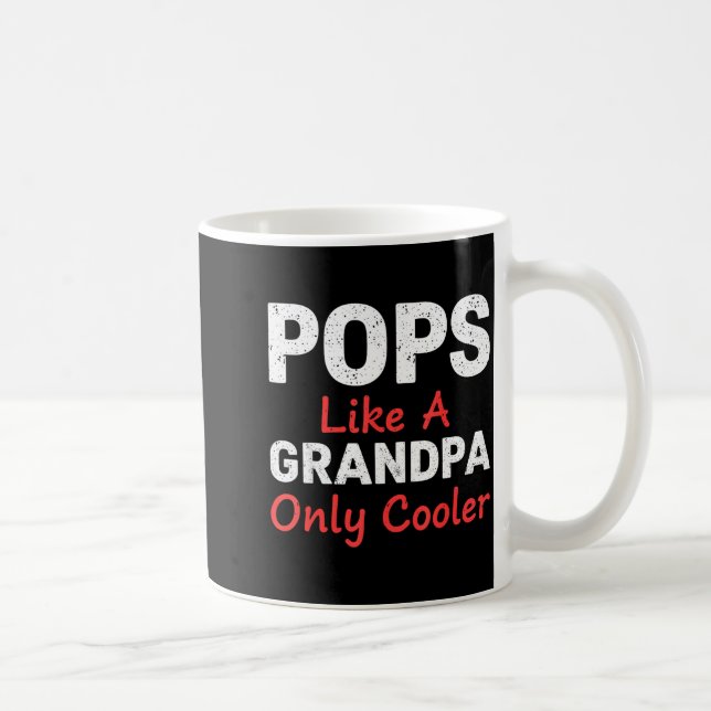 Mug Funny Ps Grandpa Cooler From Grandkids Father's Da (Droite)
