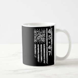 Mug Funny Qr He back Président Trump Code