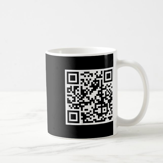 Mug Funny Qr President Trump 4547 Trump Dancing Code O (Droite)