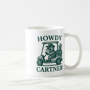 Mug Funny Raccoon Golf Pour Hommes Et Femmes Golfer Go