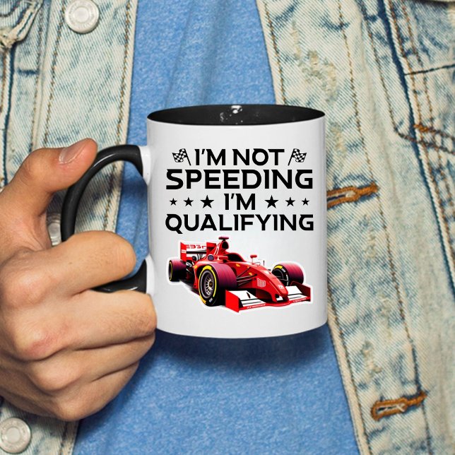 Mug Funny Racing Lover cadeau Formule Un Pilote, F1 (Créateur téléchargé)