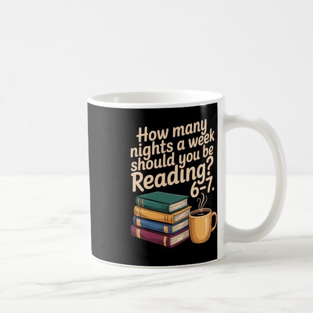 Mug Funny Reading 6 7 Six Seven Meme English Teacher B (Droite)