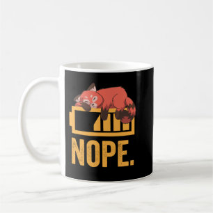 Mug Funny Red Panda Lazy