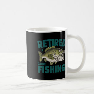 Mug Funny Retraité Parti Pêche-chemise Retraite B Papa