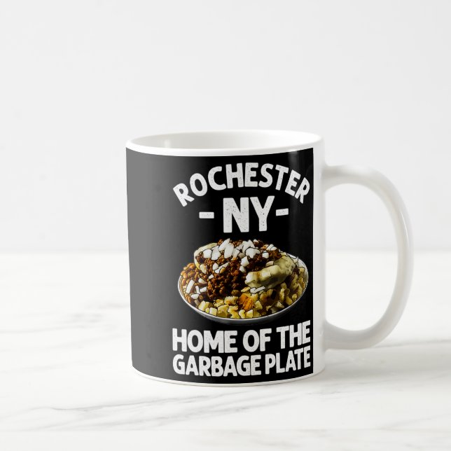 Mug Funny Rochester Ny Garbage Plate Gift Cool New Yor (Droite)