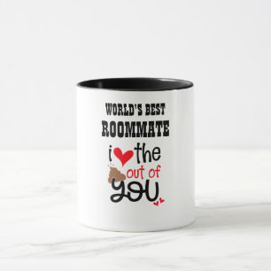 Mug Funny ROOMMATE J'aime le POOP Out of You EMOJI
