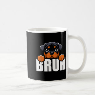 Mug Funny Rottweiler Bruh Mignon Rottie Amoureux des C