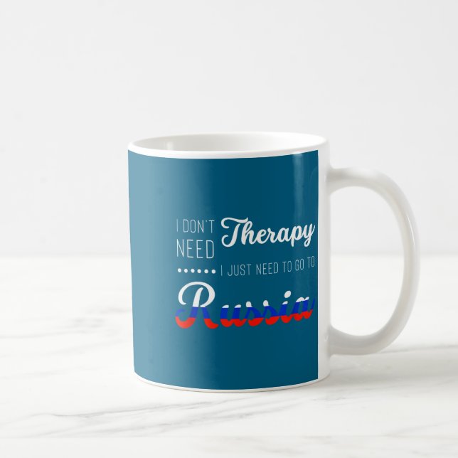 Mug Funny Russia Summer Vacation Travel Souvenir Quote (Droite)