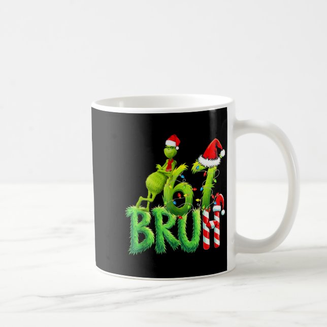 Mug Funny Santa Bruh Christmas Meme 6 Gift Men, Women  (Droite)