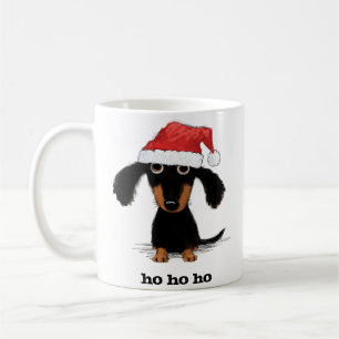 Mug Funny Santa Clause Dachshund Christmas Holiday Chi