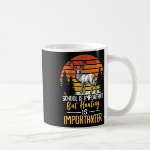 Mug Funny School Et Graphisme De Chasse Pour Les Fille