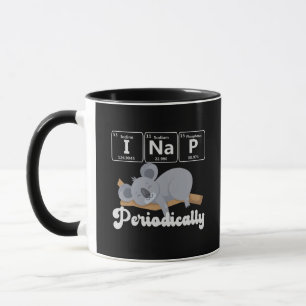 Mug Funny Science koala ours I Nap Périodiquement Koal