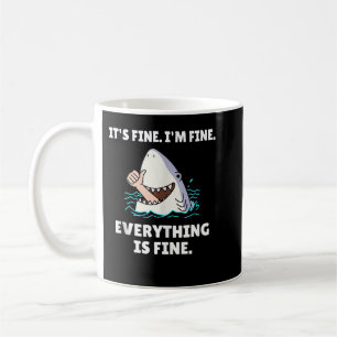 Mug Funny Shark Attack
