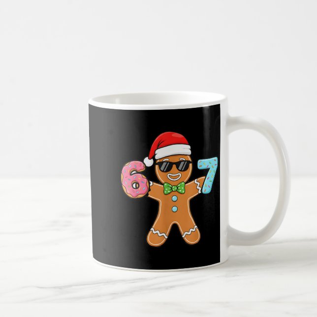 Mug Funny Six Seven 67 Meme 6 7 Gingerbread Christmas  (Droite)