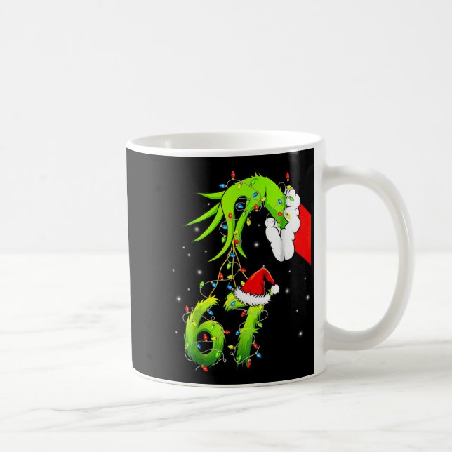 Mug Funny Six Seven 6 7 Meme 67 Xmas Hand Christmas Co (Droite)