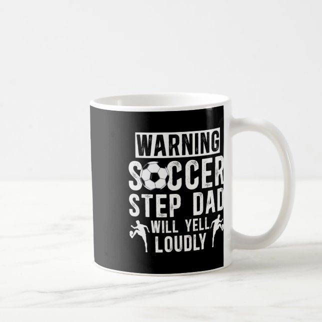 Mug Funny Soccer Step-dad Of A Soccer Player Step-fath (Droite)