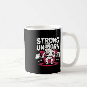 Mug Funny Strong Deadlift Bodybuilding Unicorn