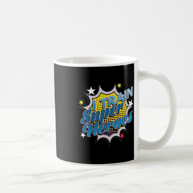 Mug Funny Superhero T - Je forme Super Heroes (Droite)