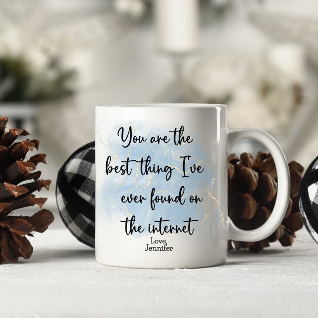 Mug Funny Trouvé sur l'Internet Boyami Personnalisé (Créateur téléchargé)