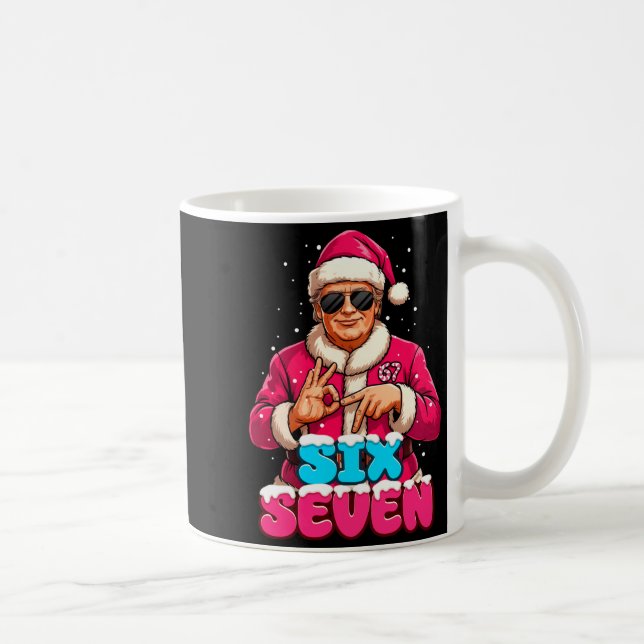 Mug Funny Trump 67 Meme Costume Six Seven Christmas Sa (Droite)