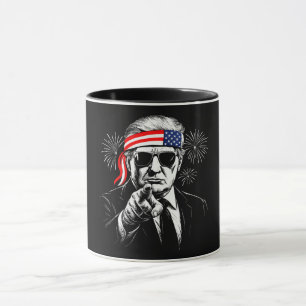 Mug Funny Trump Golfe Des USA Amérique 2025 4 juillet