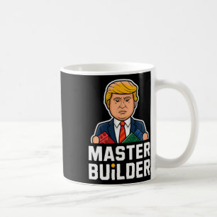 Mug Funny Trump Master Builder Blocs Cadeau