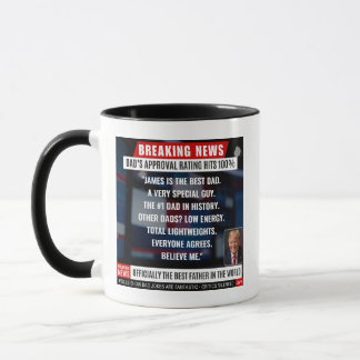 Mug Funny Trump Speech Best Dad Breaking News Parody