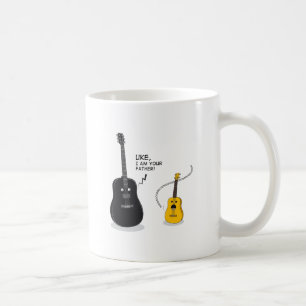 Mug Funny Uke, je suis ton père !Coussin