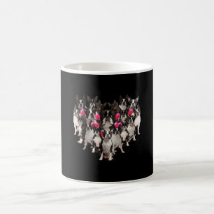 Mug Funny Valentines Day Boston Terrier Heart Chift Ca