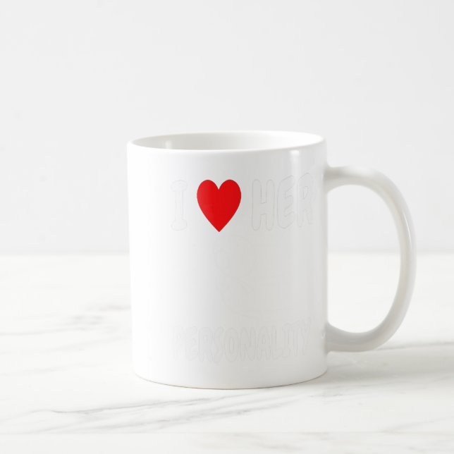 Mug Funny Valentine's Day Couple Matching I Love Her I (Droite)