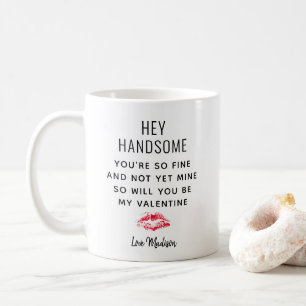 Mug Funny Valentines Poème de la Journée Petit ami Per