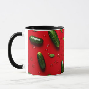 Mug Funny Végétarien Cool Vert Frais Concombre