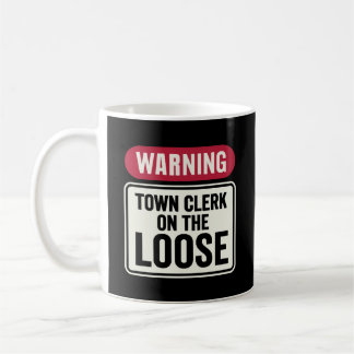 Mug Funny Warning Shop Keeper On The Loose Humor