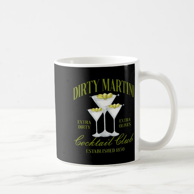 Mug Funny Womens Dirty Martini Social Club Drinking Ta (Droite)