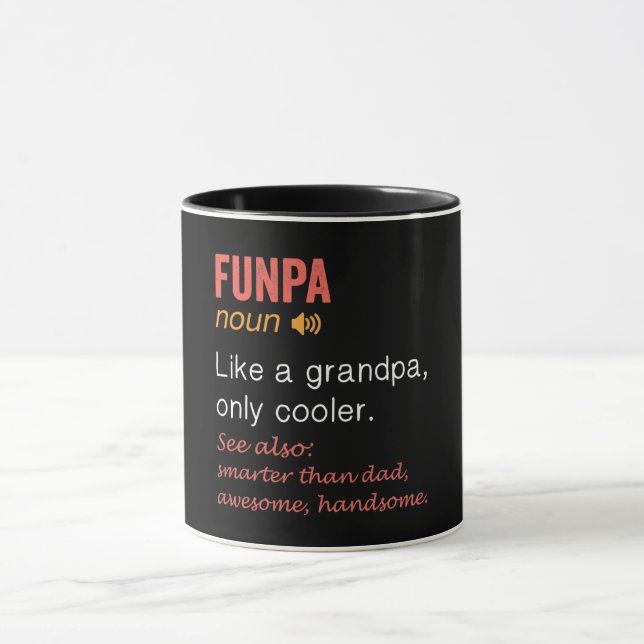 Mug Funpa définition amusante (Centre)
