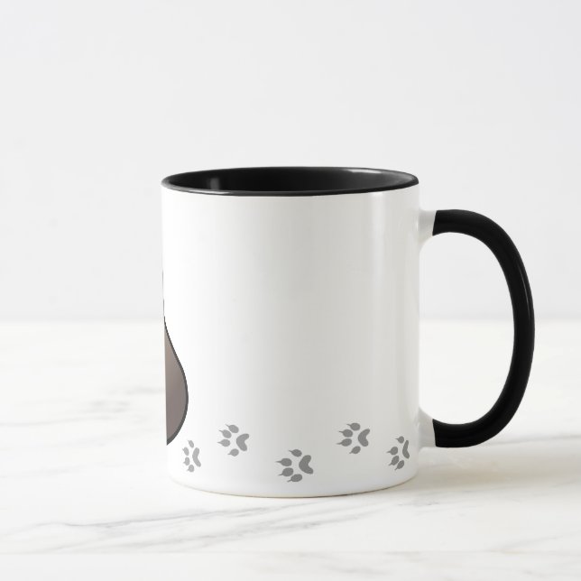 Mug Furet de bande dessinée (Droite)