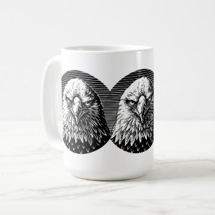 Mug Fureur Féroce : Le Regard Puissant d'un Aigle