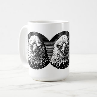 Mug Fureur Féroce : Le Regard Puissant d'un Aigle