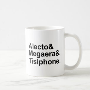 Mug Fureurs de Grec d'Alecto Megaera Tisiphone   de